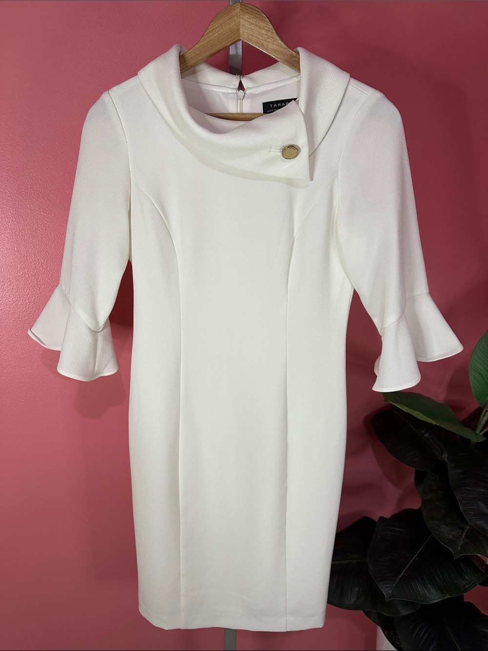 Tahari by Arthur S. Levine Retro Jackie Onassis Iconic Chic Dress - Sz 4